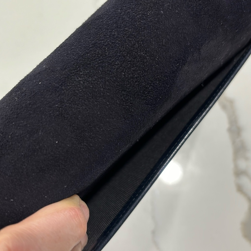 VTG Frenchy of California Vintage Navy Blue Evening Bag - Picture 12 of 16